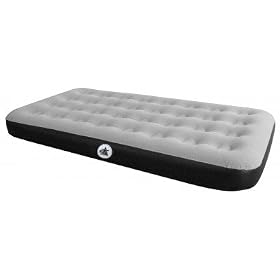 10T - OHIO Twin - Matelas gonflable - Noir - 185 x 97 x 22 cm (Import Allemagne)