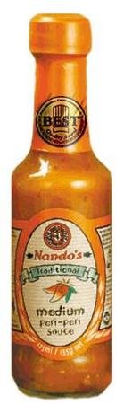 Nando's Medium Peri-Peri Sauce (2 x125ml Pack)