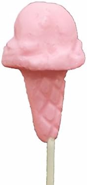 Grand Canyon Foods 3829 Ice Cream Cone Shaped Lollipops, 24 Pack