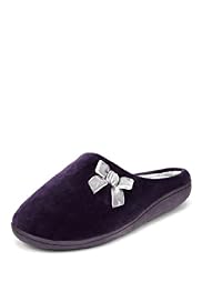 Secret Support™ Bow Mule Slippers