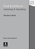 First Certificate listening & speaking