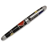 ACME Studios Standard Rollerball Pen Playhouse, Black/Red/Yellow (PW01/R)