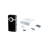 Flip Video Flip UltraHD U2120B 8GB Black Pocket Camcorder and FlipShare TV Bundle (FLIPHDTV1BN)