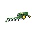 John Deere 1/16 3020 Tractor w/ Plow
