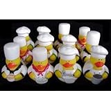 One Dozen (12) Chef Rubber Ducks