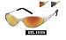 Sport Italian Designer Sunglasses 1111 Gun Metal Frame & Black Lens (picture to illustrate frames)