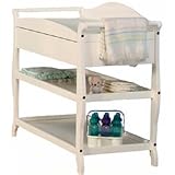 Aspen Changing Table with Drawer- White