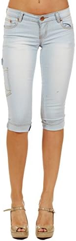 2608 Womens Stretch Jeans Capri Ultra Comfortable and Amazingly Versatile 11