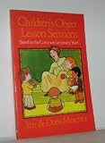 Children's Object Lesson Sermons: Based on the Common Lectionary Year A