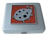 Ladybug Mirror Pill Box