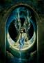 Crescent Faery Note Card Set by Roque Fantasy Art * Print