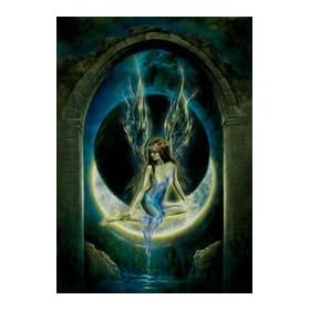 Crescent Faery Note Card Set by Roque Fantasy Art * Print