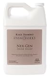 Black Diamond Natural Stone Penetrating Sealer 1 Gallon: Seals & Protects; Granite, Marble, Travertine, Limestone, Concrete, Grout, Tile, Brick, Block & Slate Floors, Patios and Fireplaces
