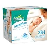 Pampers Sensitive Baby Wipes - 384 Ct