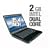 Toshiba Satellite L305-S5921 - Pentium Dual Core T3400 / 2.16 GHz - RAM 2 GB - HDD 160 GB - DVD?RW (?R DL) / DVD-RAM - GMA 4500MHD - WLAN : 802.11b/g - Vista Home Premium - 15.4" Widescreen TFT 1280 x 800 ( WXGA ) TruBrite - glossy black, onyx blue