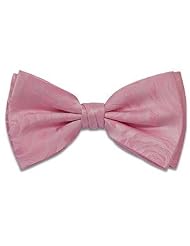 Swagger & Swoon Wedding Rose Pale Pink Bow Tie + Matching Handkerchief by Swagger & Swoon