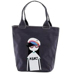 Marc by Marc Jacobs Miss Marc Shopper Bag Tote Navy