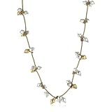 Lucky Brand Summer Beaded Necks Leather Metal