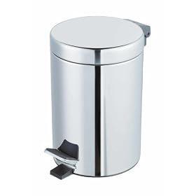 Exclusive Stainless Steel Cosmetic Pedal Bin 3 l