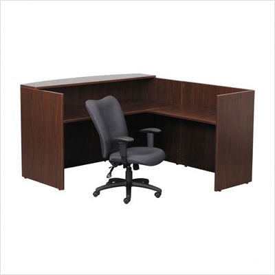 Boss 42 by 24 Reception Return Shell, Mahogany