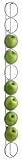 Combrichon - 3052050 - Colonne Murale  De 10  Fruits - Chrome