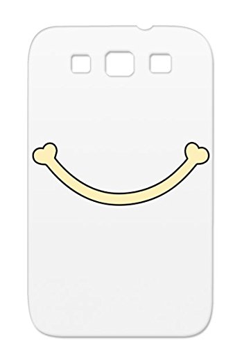 Satire Lines Curve Laughter Pirate Pirates Funny Circle Curves Funky Laugh Smiles Humor Line Fun Cool Funny TPU Yellow For Sumsang Galaxy S3 Bone Smile Protective Case