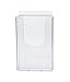 Source One Slotwall/Slatwall Clear Brochure Holder (1 Pack, 4 Inch)