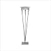 Zaneen Lighting Z6203 Genova Floor Lamp in Vintage SIlver Image