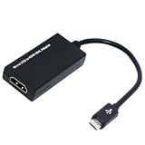 Micro USB to HDMI MHL Cable adapter For HTC Flyer, Sensation, EVO 3D, EVO 4G & Samsung Galaxy S2 i9100