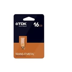 USB-Stick 16GB Trans-IT Metal, orange