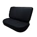 FH-FB050R010 Flat Cloth Univerisal Bench Seat Covers Black Color