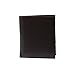 Paul & Taylor Black Leather Hipster Center Flap Bifold Wallet
