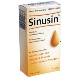 BHI - Sinusin Nasal Spray, 20 Milliliter spray