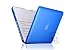 Case Star ® Royal Blue rubberized Case / Cover SET for 13