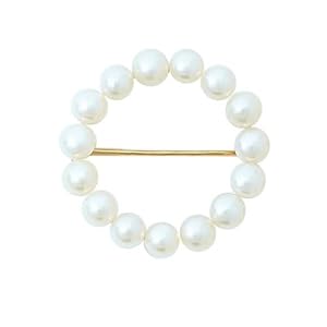 14k yellow gold pearl pin by 