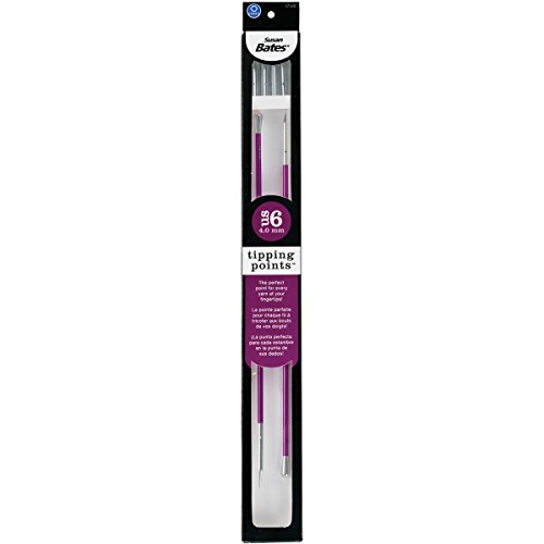 Tipping Points Knitting Needles 10"-Size 6/4mm