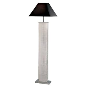 Chrome Monolith Floor Lamp