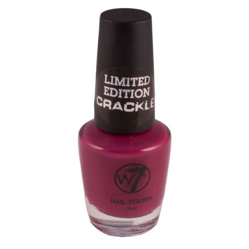W7 Cosmetics Crackle Effect Nail Polish (Nagelleck) - Purpur Preisvergleich