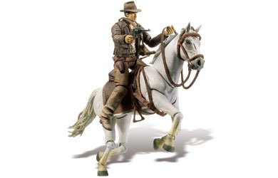 Childrens Toyshop  Third Party New : Indiana Jones 3.75 Inch Deluxe Figure Indiana Jones with Horse