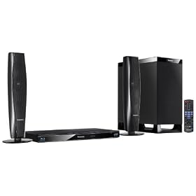 Panasonic SC-BTT362 - Home theatre system with iPhone / iPod cradle - VIERA Cast - black