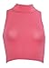 Womens Polo Neck Crop Top