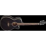 Oscar Schmidt Folk Ac/El Black Guitar