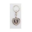 Heart Shaped Key Chain - Divine Mercy - MADE IN ITALY