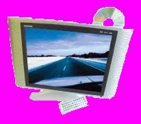 Childrens Toyshop  Electronics : Sevic systems 17" LCD TV with integrated DVD,SD Card Slot, USB and PC input