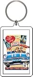  : I love Lucy Keychain ~ Lucy, Rick, Fred & Ethel Road Trip Keychain-Only 1 remaining