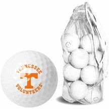 Tennessee Volunteers 15 Golf Ball Clear Pack