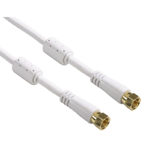 Hama SAT-Anschlusskabel (F-Stecker, 95 dB) 5,0 m