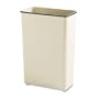 Rectangular Wastebasket, 96 Quart, Fire Safe Steel, 21"x11"x30", Almond URIWB96RAL