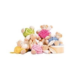 Kaloo Plush Bear, Blue, Medium by Kaloo