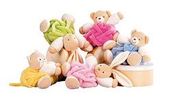 Kaloo Plush Bear - Blue - Medium images